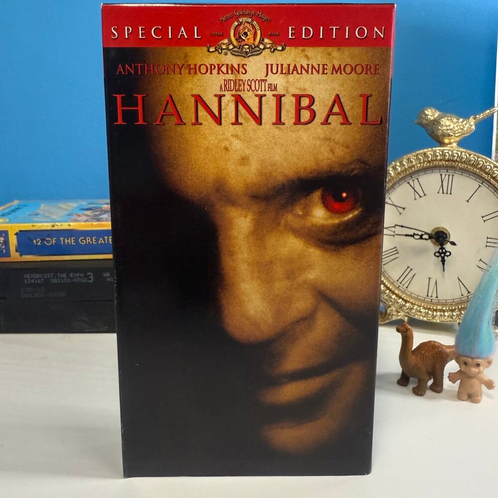 Hannibal Special Edition VHS 2001 Horror Thriller Anthony Hopkins